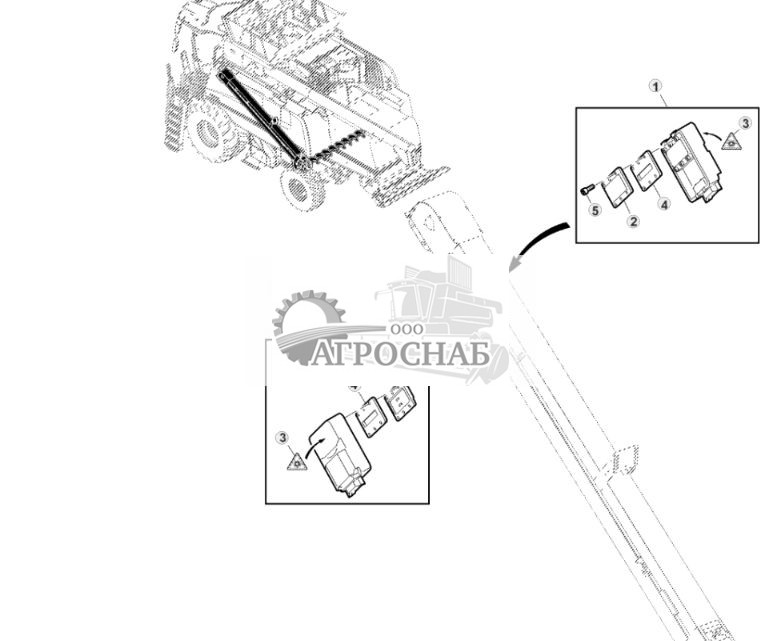 Датчик второго молотильного аппарата отходов - ST817189 772.jpg